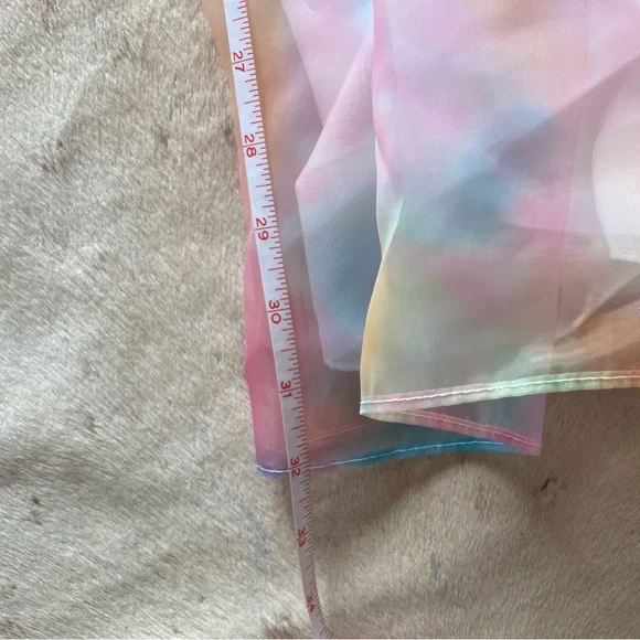 4XL Lover Era Pastel Puff Sleeve Mini Dress dreamy swiftie taylor swift spring - Picture 9 of 9